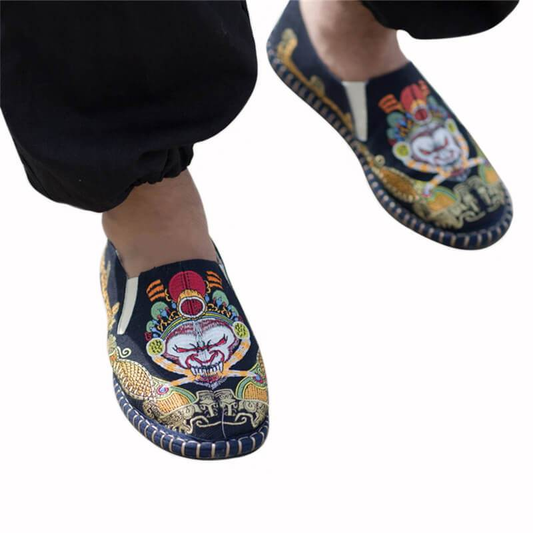 Ethnic style men's shoes