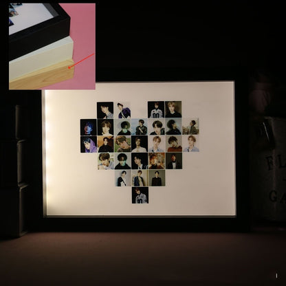 Creative 3D Night Light Photo Frame