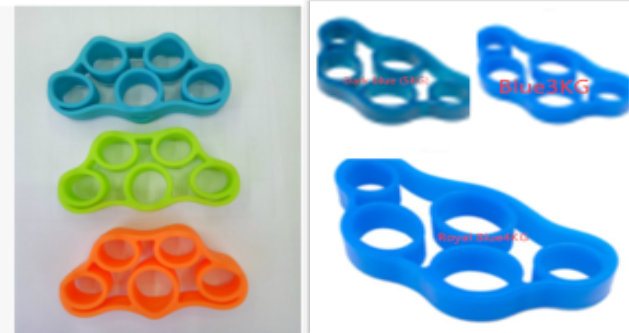 Silicone tubing fingers Finger trainer Pull ring finger mouse