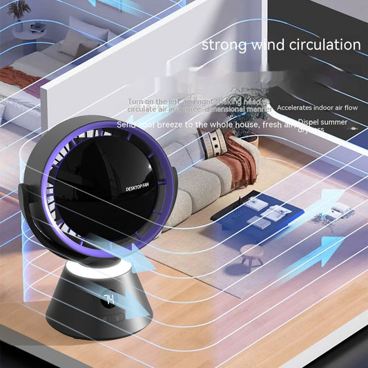 Fan Smart Desktop Charging Turbine Mini