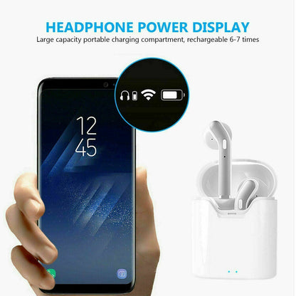 Bluetooth 5.0 Earbuds Headphones Wireless Noise Cancelling In-Ear Waterproof