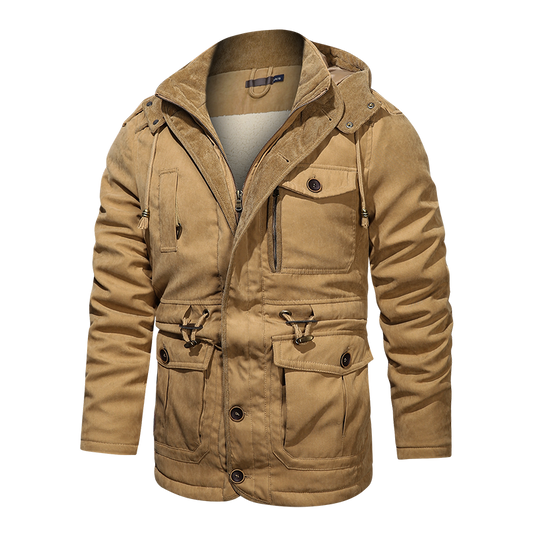 2021 Winter Warm Thick Parkas Jacket Men Cotton Casual Parkas Jacket Coat Men Brand Loose Parkas